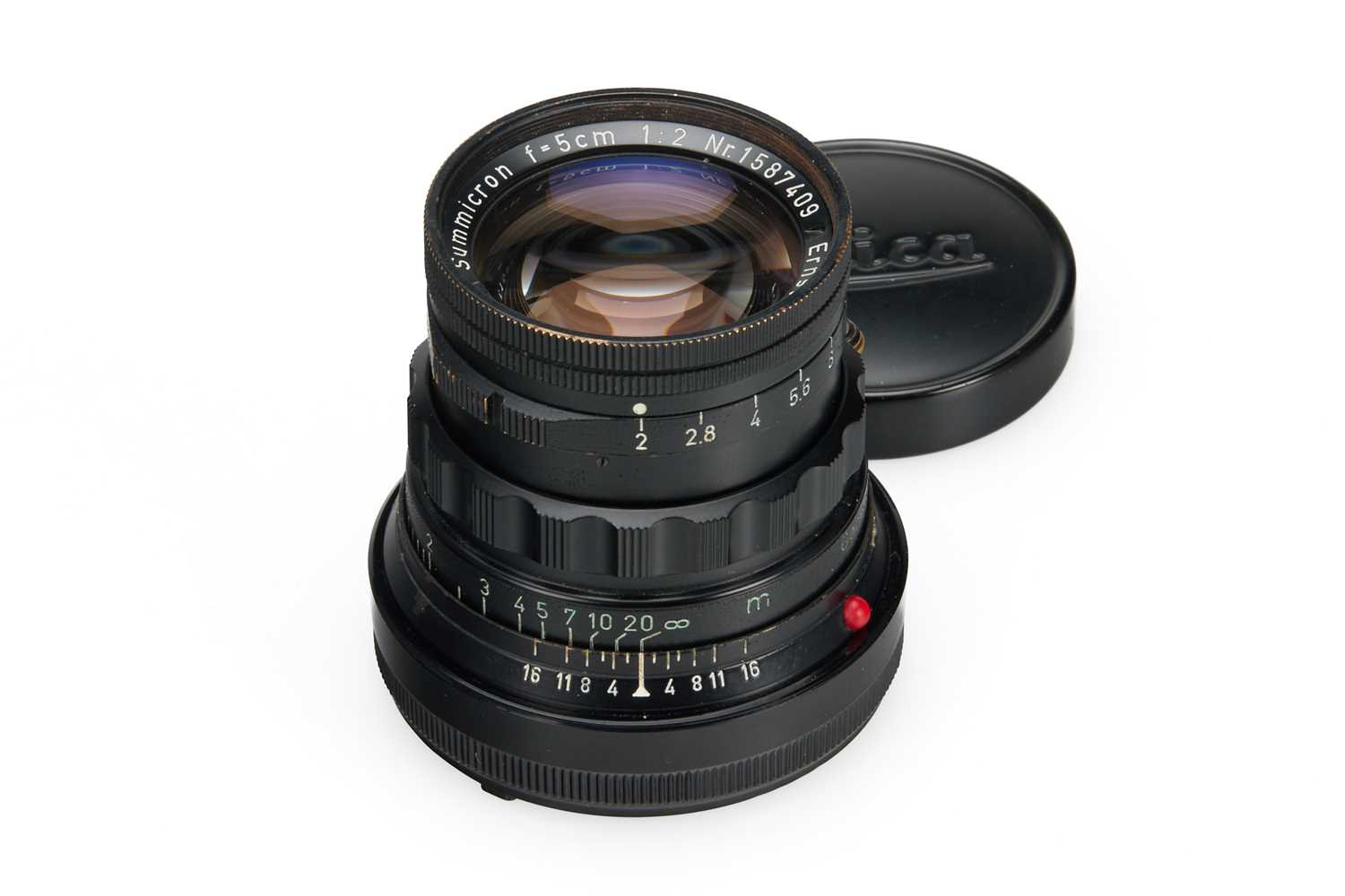 Lot 124 - Leitz Summicron 2/5cm Black Paint