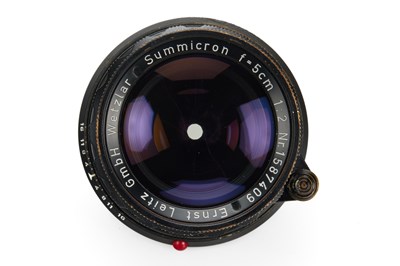 Lot 124 - Leitz Summicron 2/5cm Black Paint