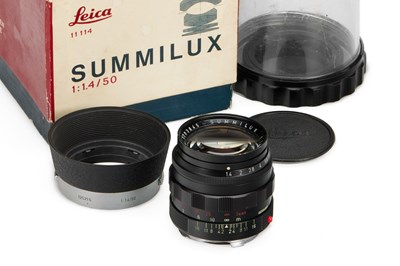 Lot 127 - Leitz Summilux 1.4/50mm Black Paint