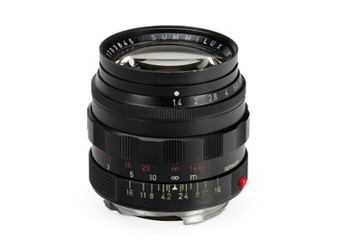 Lot 127 - Leitz Summilux 1.4/50mm Black Paint