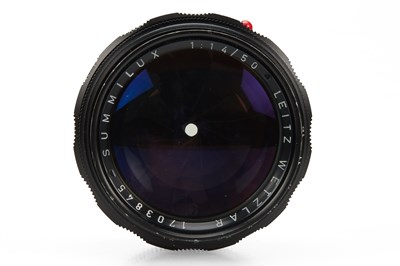 Lot 127 - Leitz Summilux 1.4/50mm Black Paint
