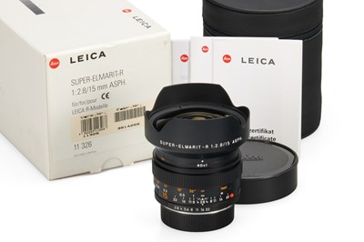 Lot 137 - Leica Super-Elmarit-R 2.8/15mm ASPH. 11326