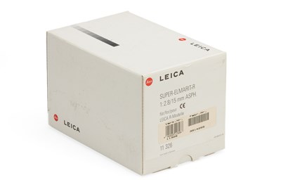 Lot 137 - Leica Super-Elmarit-R 2.8/15mm ASPH. 11326
