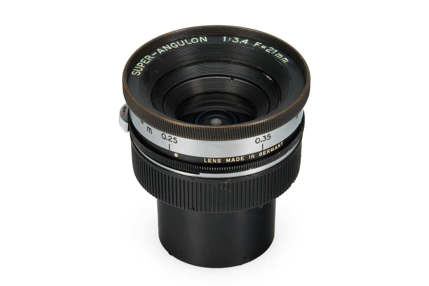 Lot 139 - Schneider f. Leitz Super-Angulon 3.4/21mm Prototype