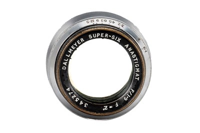 Lot 148 - Dallmeyer f.M39 Super-Six Anastigmat 1.9/2'