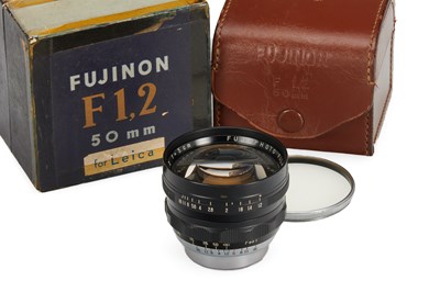 Lot 153 - Fuji Photo Film Co. f. M39 Fujinon 1.2/5cm Black