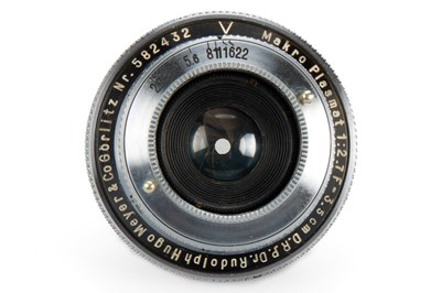 Lot 156 - Hugo Meyer f.M39 Makro Plasmat 2.7/3.5cm