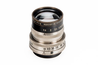 Lot 158 - Hugo Meyer f.M39 Kino Plasmat 1.5/5cm