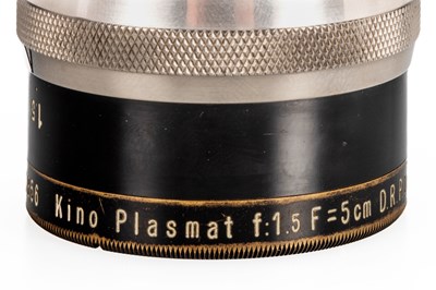 Lot 158 - Hugo Meyer f.M39 Kino Plasmat 1.5/5cm