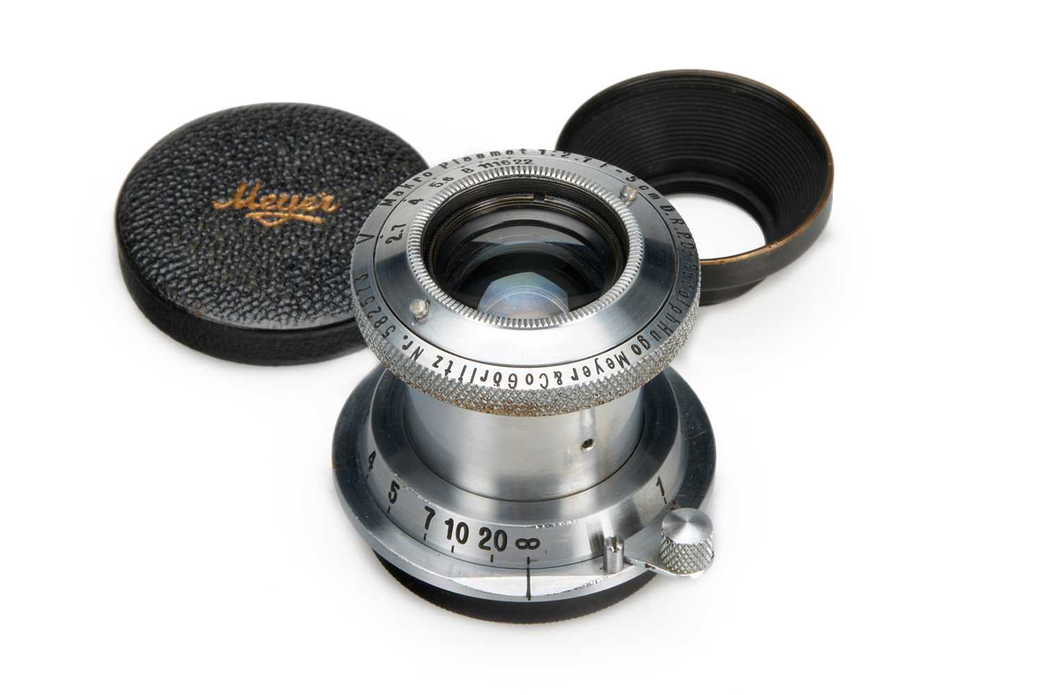Lot 159 - Hugo Meyer f.M39 Makro Plasmat 2.7/5cm