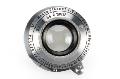 Lot 159 - Hugo Meyer f.M39 Makro Plasmat 2.7/5cm