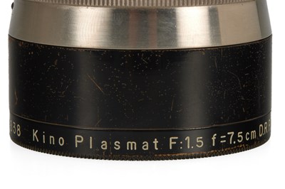 Lot 160 - Hugo Meyer f.M39 Kino Plasmat 1.5/7.5cm