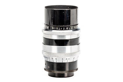 Lot 162 - Hugo Meyer f.M39 Primoplan 1.9/7.5cm