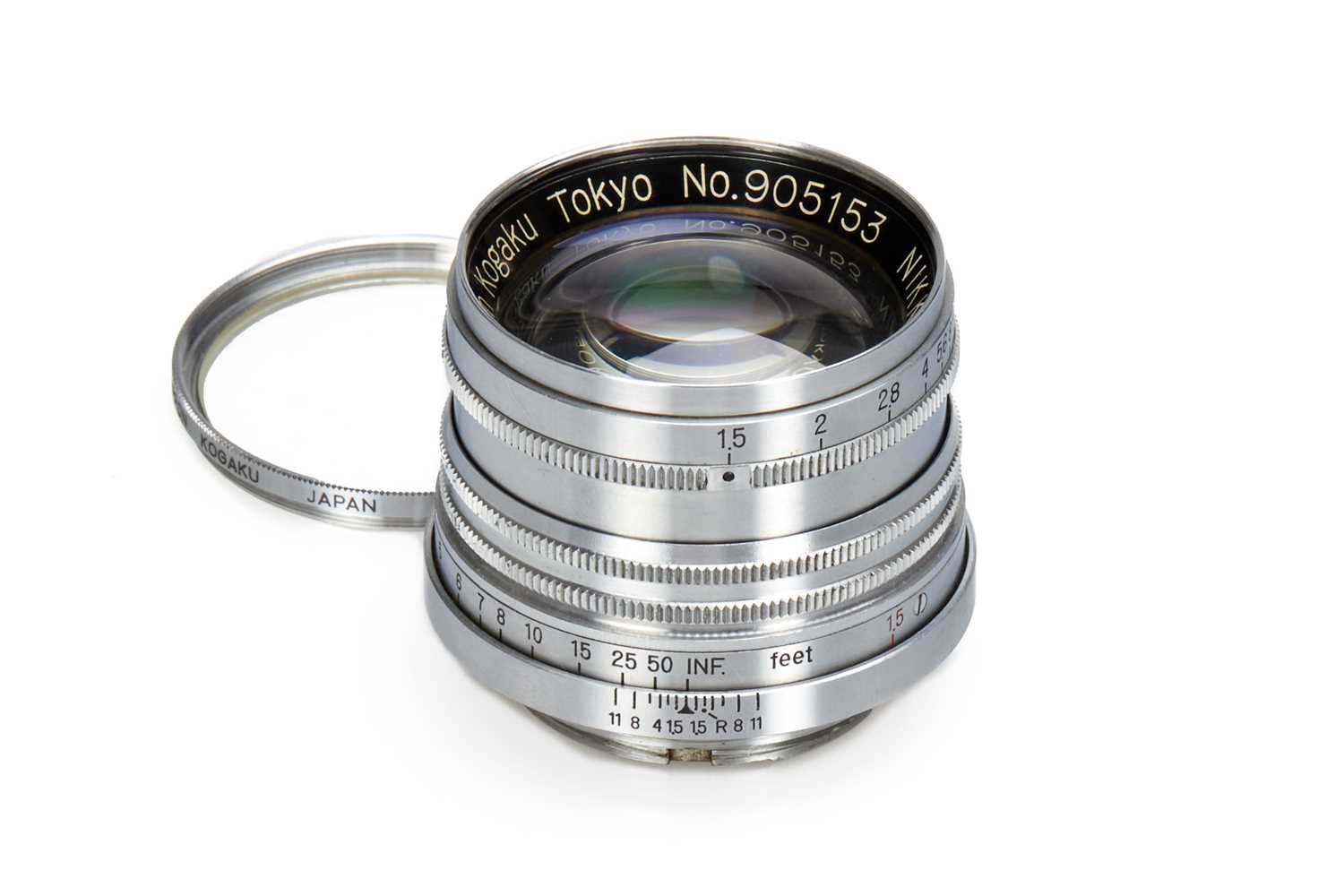Lot 166 - Nippon Kogaku Tokyo f.M39 Nikkor-S.C 1.5/5cm