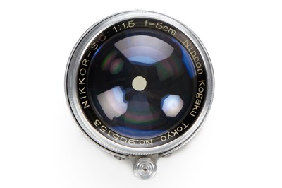 Lot 166 - Nippon Kogaku Tokyo f.M39 Nikkor-S.C 1.5/5cm