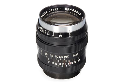Lot 169 - Nippon Kogaku Japan f.M39 Nikkor-P.C 2/8.5cm Black