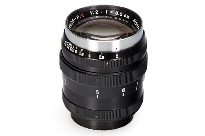 Lot 169 - Nippon Kogaku Japan f.M39 Nikkor-P.C 2/8.5cm Black