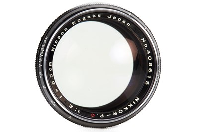 Lot 169 - Nippon Kogaku Japan f.M39 Nikkor-P.C 2/8.5cm Black
