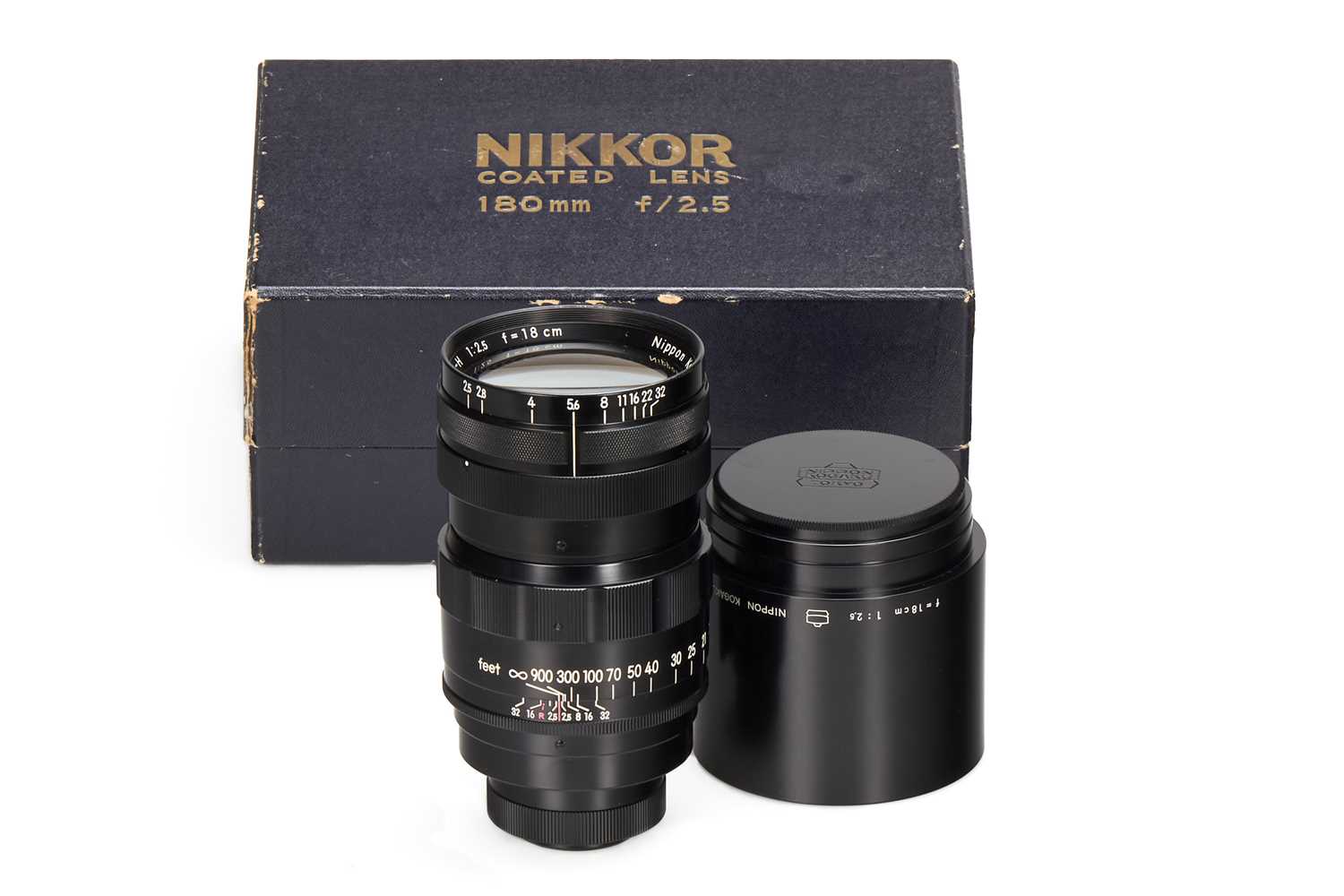 Lot 170 - Nippon Kogaku Japan f.M39 Nikkor-H 2.5/18cm
