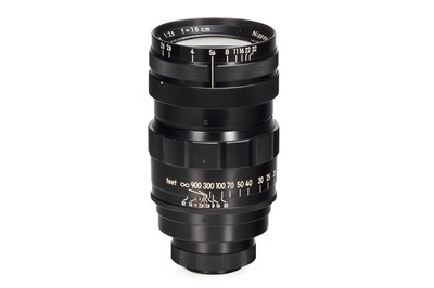 Lot 170 - Nippon Kogaku Japan f.M39 Nikkor-H 2.5/18cm