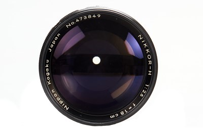 Lot 170 - Nippon Kogaku Japan f.M39 Nikkor-H 2.5/18cm