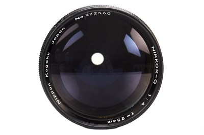 Lot 171 - Nippon Kogaku Japan f.M39 Nikkor-Q 4/25cm Preset
