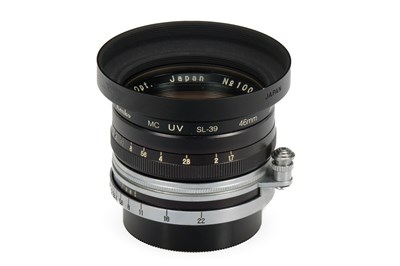 Lot 176 - Zunow Opt. F.M39 Zunow 1.7/35mm