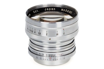 Lot 178 - Zunow Opt.Co. f. M39 Zunow 1.1/5cm Chrome