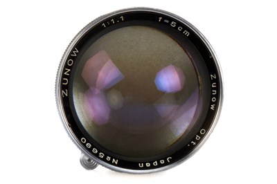 Lot 178 - Zunow Opt.Co. f. M39 Zunow 1.1/5cm Chrome