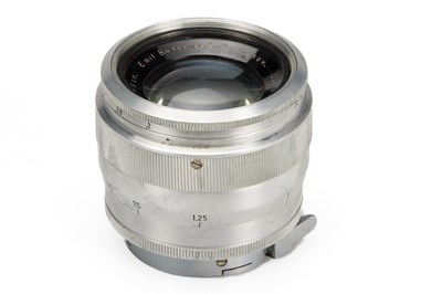 Lot 186 - Emil Busch f.Contax Glaukar Anastigmat 2/80mm
