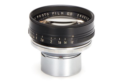 Lot 190 - Fuji Photo Film Co. f. Contax Fujinon 1.2/5cm Black