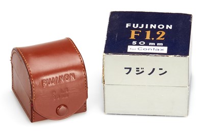 Lot 190 - Fuji Photo Film Co. f. Contax Fujinon 1.2/5cm Black