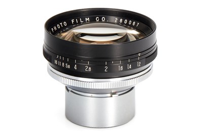 Lot 191 - Fuji Photo Film Co. f. Nikon RF Fujinon 1.2/5cm Black