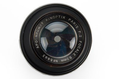 Lot 197 - Kinoptik, Paris Apochromat Focale 2/50mm