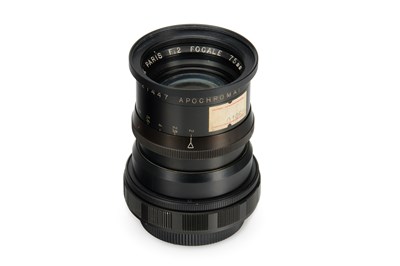 Lot 198 - Kinoptik, Paris Apochromat Focale 2/75mm