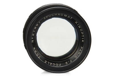 Lot 198 - Kinoptik, Paris Apochromat Focale 2/75mm