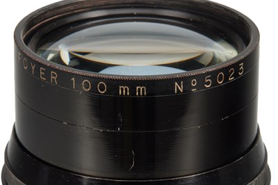Lot 199 - Kinoptik, Paris Apochromat Foyer 2/100mm