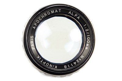 Lot 200 - Kinoptik f.Alpa Apochromat  2/100mm