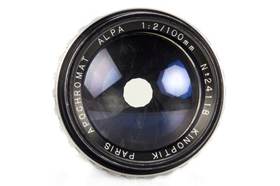 Lot 200 - Kinoptik f.Alpa Apochromat  2/100mm
