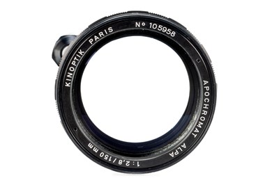 Lot 201 - Kinoptik f. Alpa Apochromat 2.8/150mm