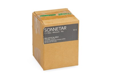 Lot 202 - MS-Optical-R&D Sonnetar 1.1/50mm MC 'Prototype'