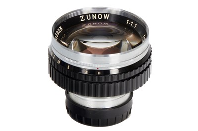 Lot 205 - Zunow Opt.Co. f. Contax Zunow 1.1/5cm Black