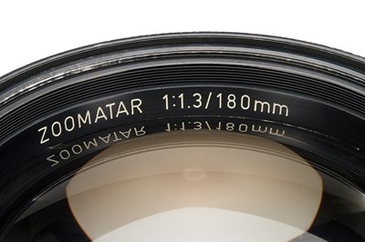Lot 206 - Zoomar, München  Zoomatar 1.3/180mm