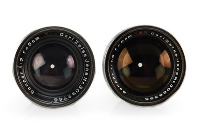 Lot 208 - Zeiss Ikon Contax Jena Outfit