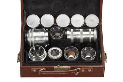 Lot 208 - Zeiss Ikon Contax Jena Outfit