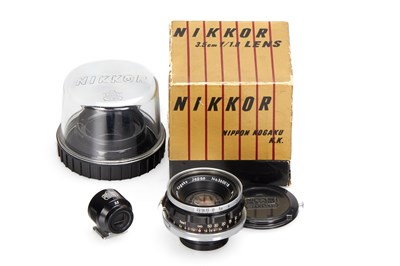 Lot 230 - Nippon Kogaku Japan W-Nikkor 1.8/3.5cm + 3.5cm Finder