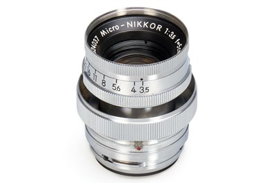 Lot 231 - Nippon Kogaku Japan Micro-Nikkor 3.5/5cm