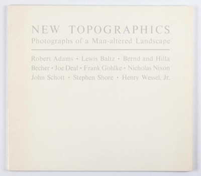 Lot 145 - NEW TOPOGRAPHICS. PHOTOGRAPHS OF A MAN-ALTERED LANDSCAPE