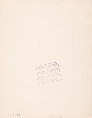 Lot 110 - BRUCE DAVIDSON (* 1933)