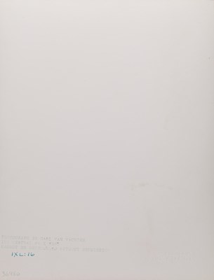 Lot 51 - CARL VAN VECHTEN (1880–1964)